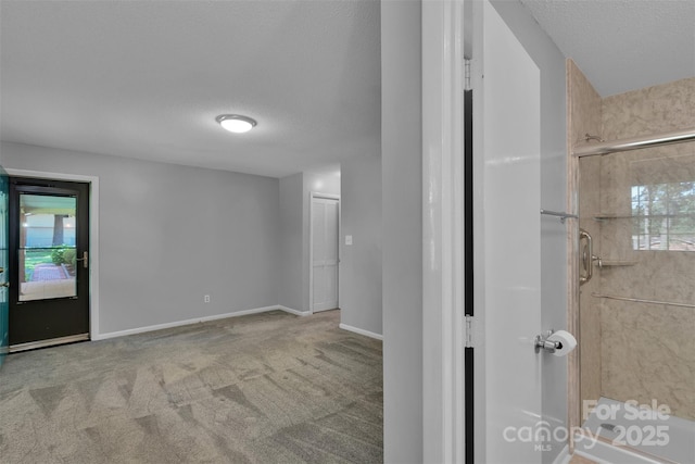 2326 Horseshoe Bend Rd NE, Hickory, NC 28601 - empty room with a textured ceiling and carpet