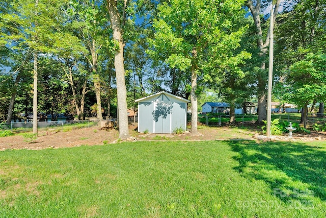 2326 Horseshoe Bend Rd NE, Hickory, NC 28601 - view of yard with a shed