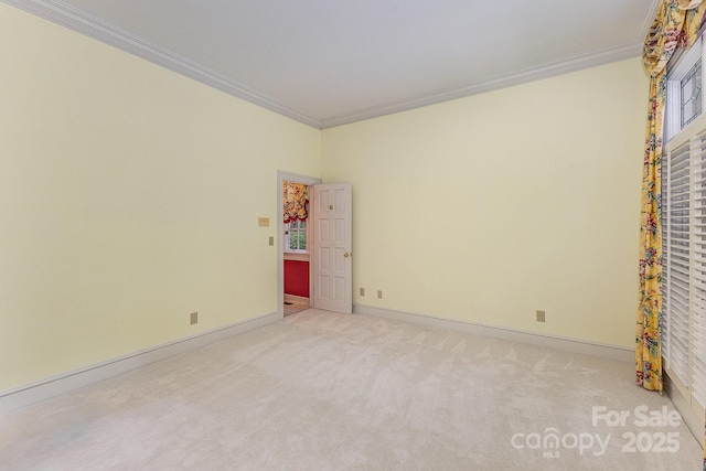 517 Kingsdown Ct, Waxhaw, NC 28173 - unfurnished bedroom featuring crown molding and carpet floors