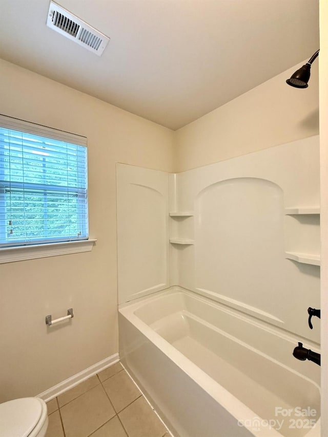 1304 Ridge Haven Rd, Waxhaw, NC 28173 - bathroom featuring tile patterned floors and shower / bathtub combination