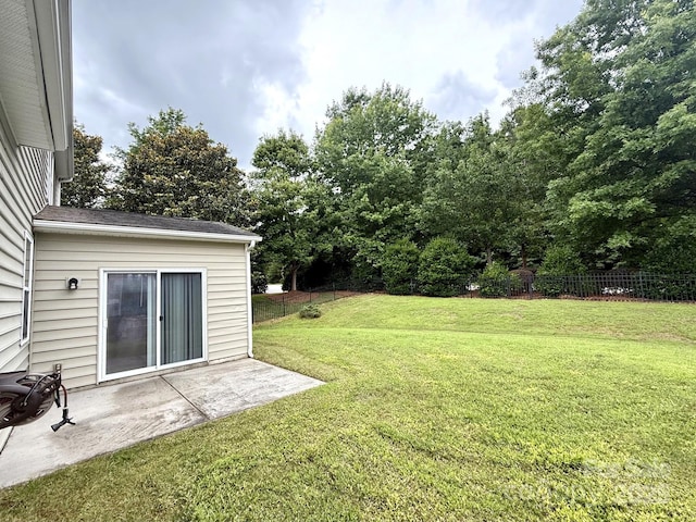 1304 Ridge Haven Rd, Waxhaw, NC 28173 - view of yard with a patio area