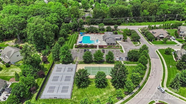 4006 Centerview Dr, Indian Trail, NC 28079 - drone / aerial view of a pool area