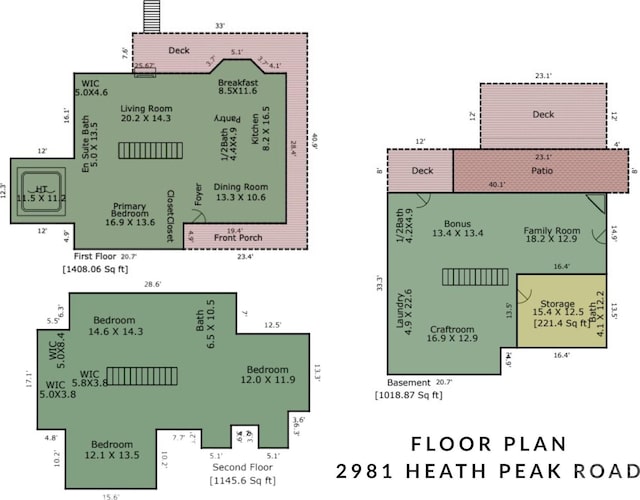 2981 Heath Peak Rd, Waynesville, NC 28785 - property floor plan