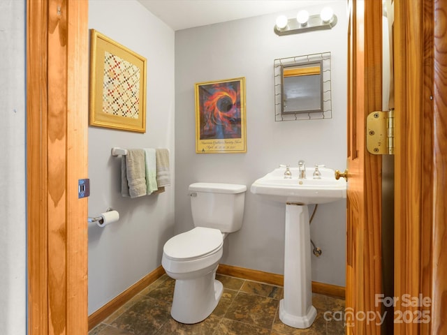 2981 Heath Peak Rd, Waynesville, NC 28785 - bathroom with baseboards and toilet