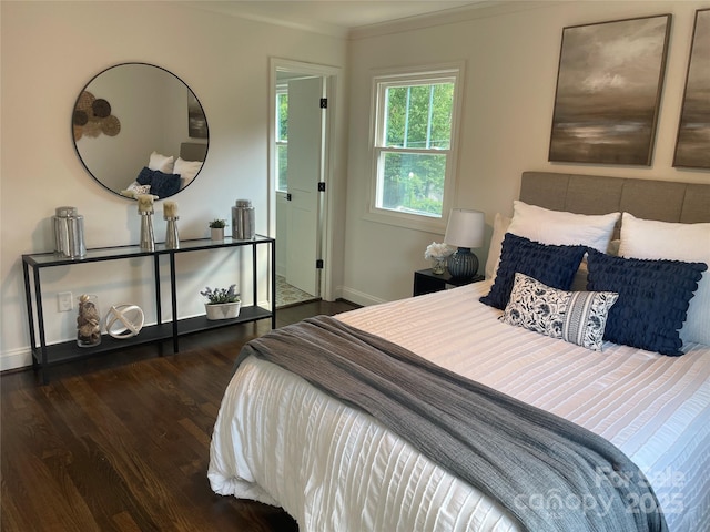5840 Charing Pl, Charlotte, NC 28211 - bedroom featuring wood finished floors and baseboards
