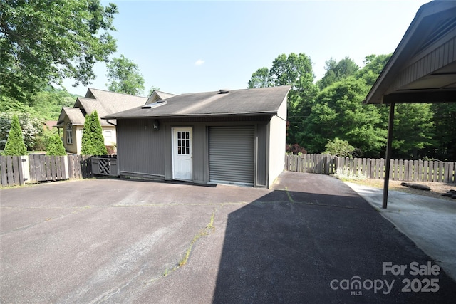 41 Balsam Shadows Rd, Maggie Valley, NC 28751 - view of garage