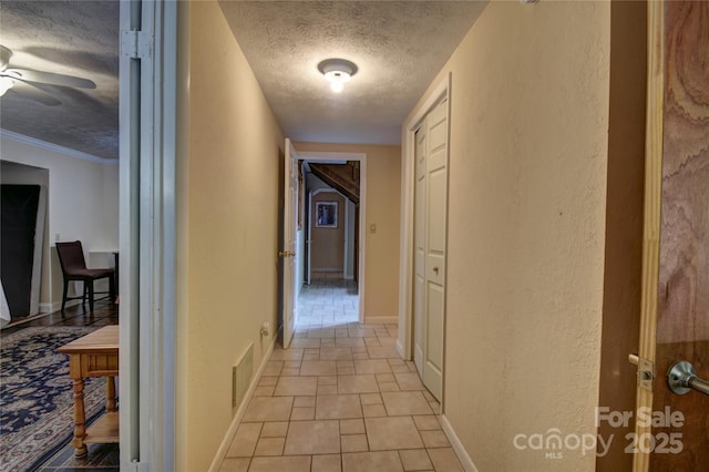 41 Balsam Shadows Rd, Maggie Valley, NC 28751 - corridor with a textured ceiling and baseboards