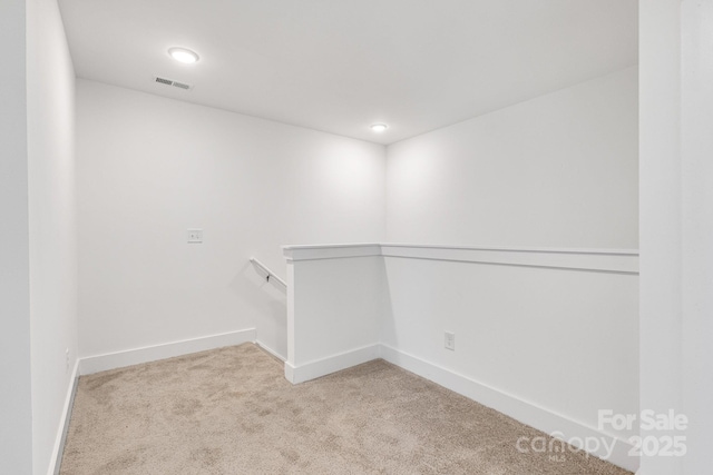 81 Kirk St, Salisbury, NC 28144 - empty room with carpet floors, baseboards, and recessed lighting