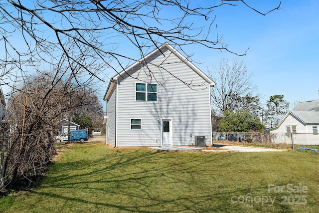 81 Kirk St, Salisbury, NC 28144 - rear view of house featuring central AC