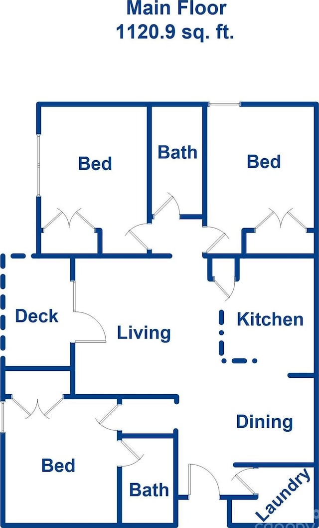234 Brickton Village Cir Unit 201, Fletcher, NC 28732 - view of room layout