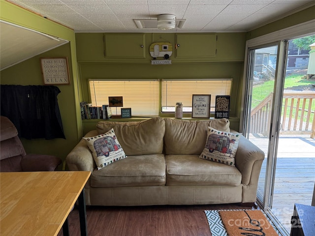 104 Deer Park Rd Unit D143, Mount Gilead, NC 27306 - living room featuring dark wood finished floors and crown molding