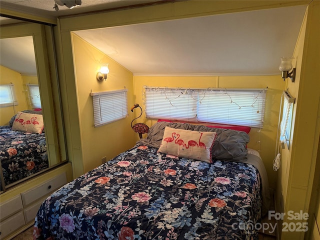 104 Deer Park Rd Unit D143, Mount Gilead, NC 27306 - bedroom featuring lofted ceiling
