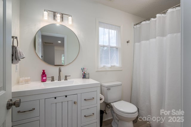 1256 Canseco Ln, Hickory, NC 28602 - full bathroom featuring vanity and a textured ceiling