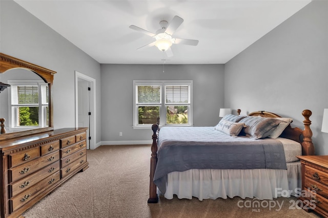 1600 Buckland Ct, Indian Land, SC 29707 - bedroom featuring light colored carpet and ceiling fan