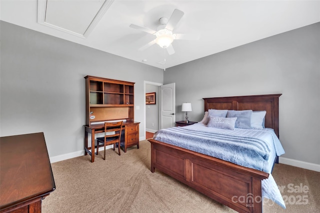 1600 Buckland Ct, Indian Land, SC 29707 - bedroom with light carpet and ceiling fan