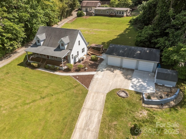 449 Concord Rd, Fletcher, NC 28732 - aerial view of property and surrounding area