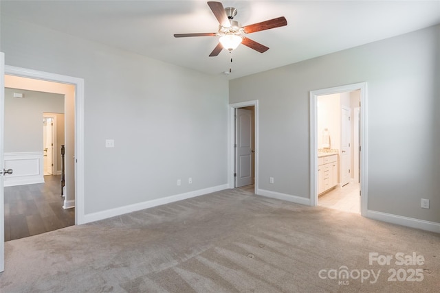 174 Pine Eagle Dr, Rock Hill, SC 29732 - unfurnished bedroom with carpet, ensuite bath, and baseboards