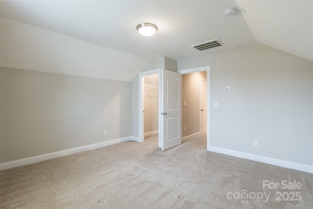 174 Pine Eagle Dr, Rock Hill, SC 29732 - additional living space featuring lofted ceiling, light carpet, and baseboards