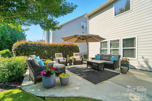 2246 Bluebell Way, Tega Cay, SC 29708 - view of patio with outdoor lounge area