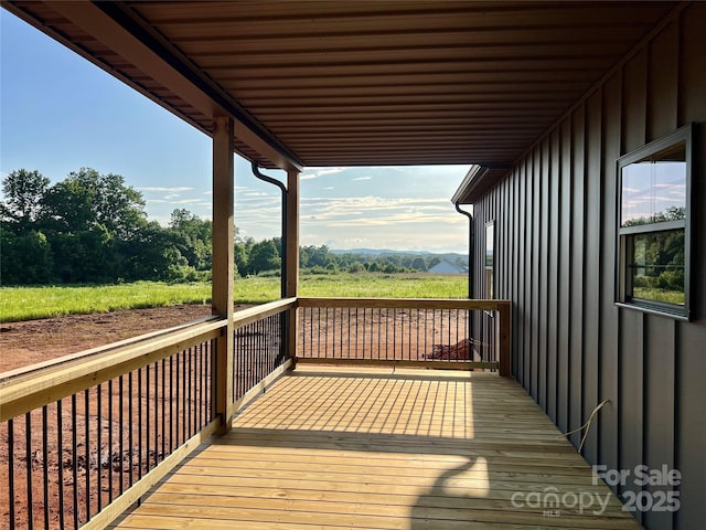 3000 Paul Payne Store Rd, Taylorsville, NC 28681 - view of wooden terrace