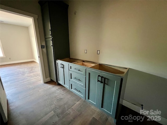 3000 Paul Payne Store Rd, Taylorsville, NC 28681 - bathroom featuring wood finished floors and baseboards