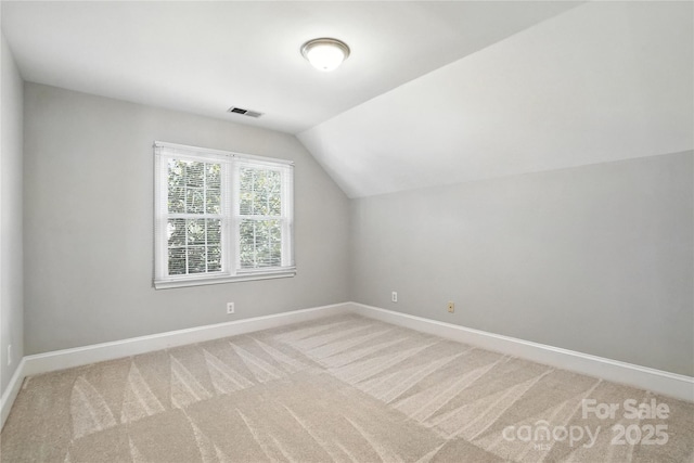 104 Fairwind Ct, Fort Mill, SC 29708 - additional living space featuring light carpet and lofted ceiling