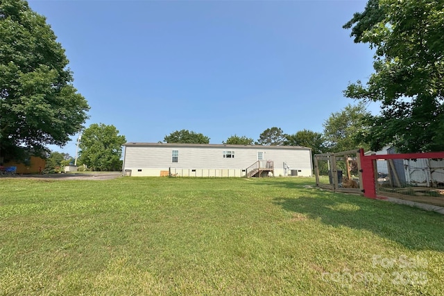 2449 Leonhardt Rd, Cherryville, NC 28021 - view of green lawn
