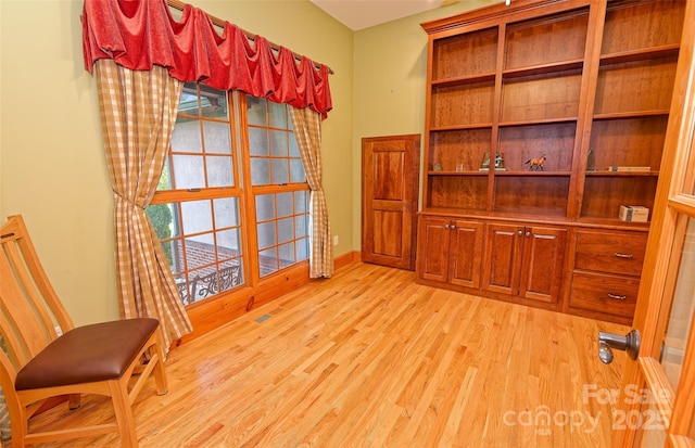 1250 Mountain Creek Rd, Rutherfordton, NC 28139 - unfurnished office with light wood finished floors and baseboards