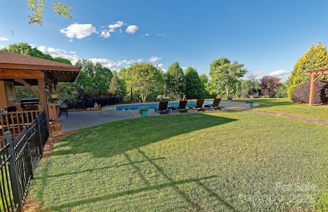 1250 Mountain Creek Rd, Rutherfordton, NC 28139 - view of yard with a patio area