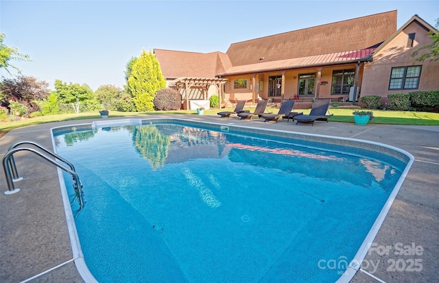 1250 Mountain Creek Rd, Rutherfordton, NC 28139 - swimming pool with a pergola and a patio