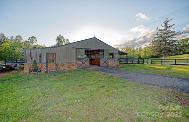1250 Mountain Creek Rd, Rutherfordton, NC 28139 - view of front of property with an exterior structure and an outbuilding