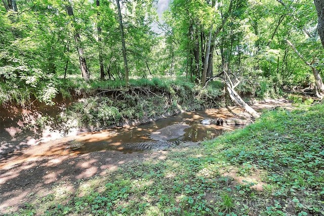 4104 Pebblebrook Cir SW, Concord, NC 28027 - view of yard featuring a wooded view