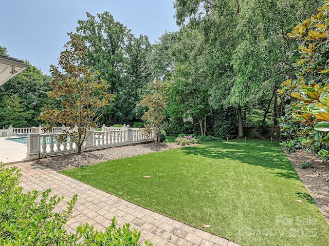 4300 Cameron Oaks Dr, Charlotte, NC 28211 - view of yard with a patio