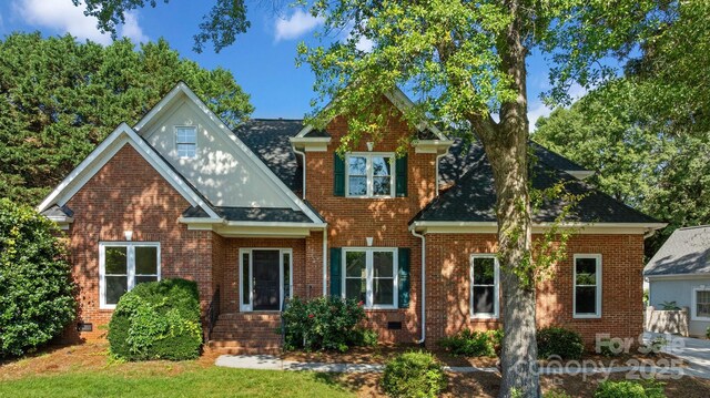 765 Portpatrick Pl, Fort Mill, SC 29708 - view of front facade featuring brick siding and a shingled roof