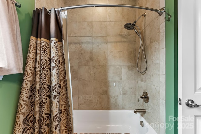 708 Ardent Trl, Belmont, NC 28012 - bathroom with shower / bath combo with shower curtain