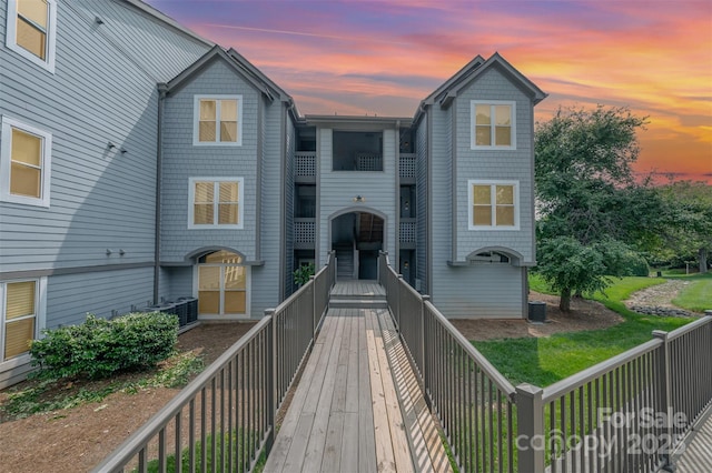 18741 Nautical Dr Unit 205, Cornelius, NC 28031 - view of front facade with cooling unit