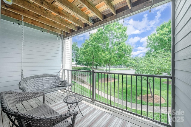 18741 Nautical Dr Unit 205, Cornelius, NC 28031 - wooden terrace with a lawn