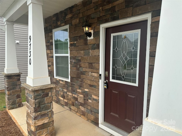 9730 Tea Garden Dr, Gastonia, NC 28056 - entrance to property with covered porch