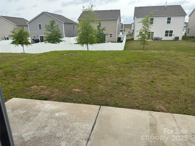 9730 Tea Garden Dr, Gastonia, NC 28056 - view of yard featuring a residential view and central AC unit