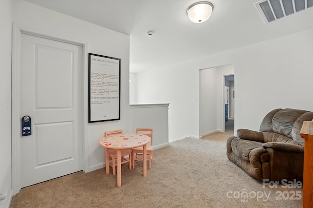133 Aspire Cir, Wingate, NC 28174 - sitting room with carpet and baseboards