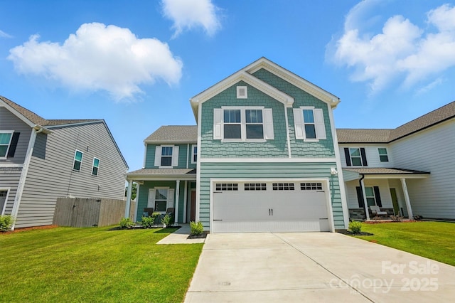 133 Aspire Cir, Wingate, NC 28174 - view of front facade featuring concrete driveway and an attached garage