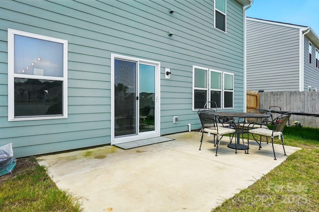 133 Aspire Cir, Wingate, NC 28174 - view of patio with outdoor dining area