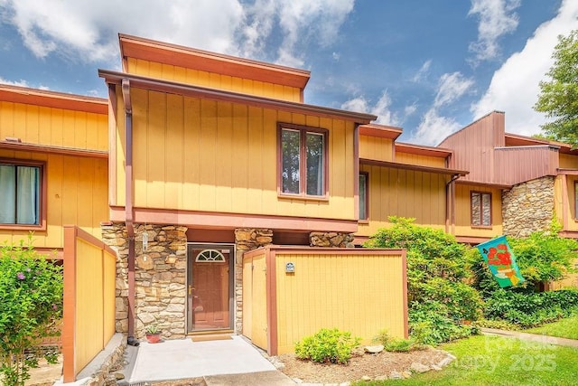 118 Colony Dr, Arden, NC 28704 - view of front of property with stone siding