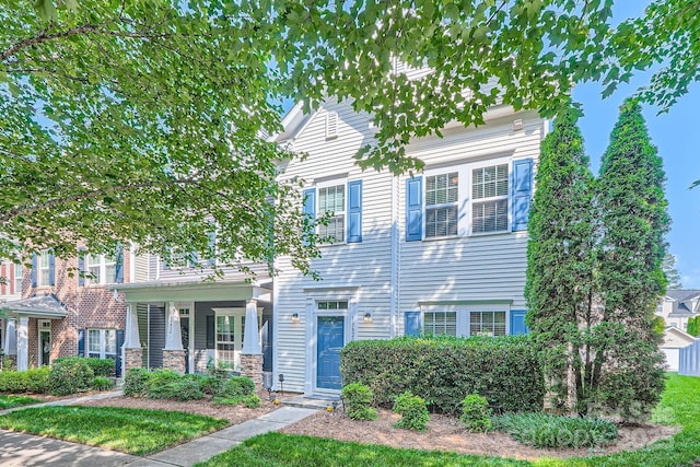 13820 Cypress Woods Dr, Huntersville, NC 28078 - view of townhome / multi-family property