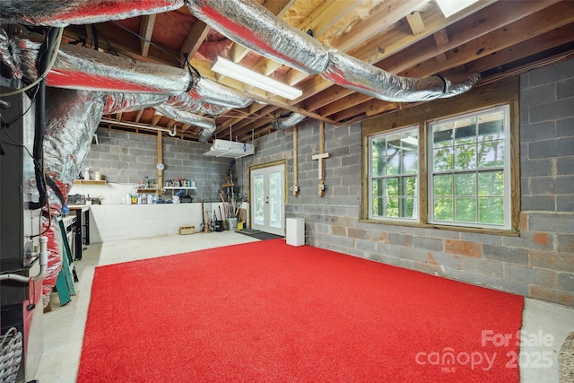 2004 Marquesas Ave, Tega Cay, SC 29708 - basement featuring concrete block wall