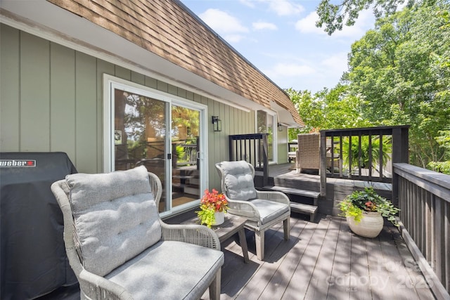 2004 Marquesas Ave, Tega Cay, SC 29708 - view of wooden terrace