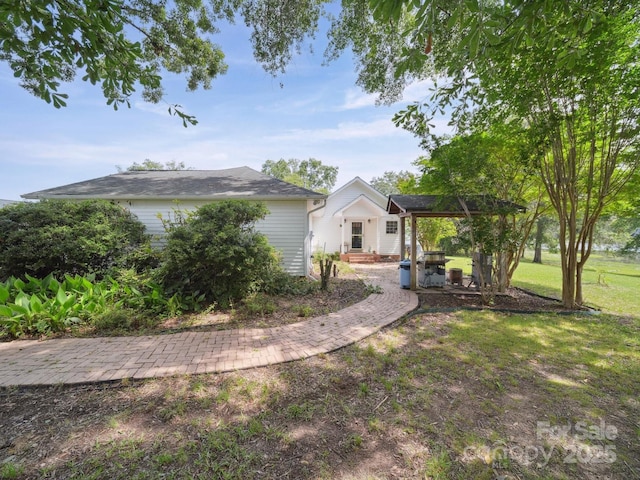 2442 Singleton Pt Unit 67, Liberty Hill, SC 29074 - view of grassy yard with a patio