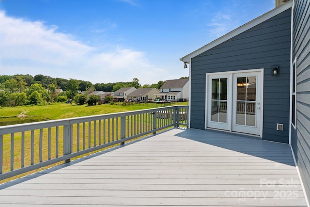 207 Welcombe St, Mooresville, NC 28115 - wooden terrace featuring a lawn