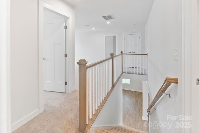 207 Welcombe St, Mooresville, NC 28115 - stairway with baseboards and recessed lighting
