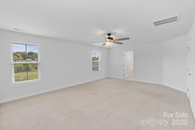 207 Welcombe St, Mooresville, NC 28115 - empty room with light colored carpet, ceiling fan, and baseboards